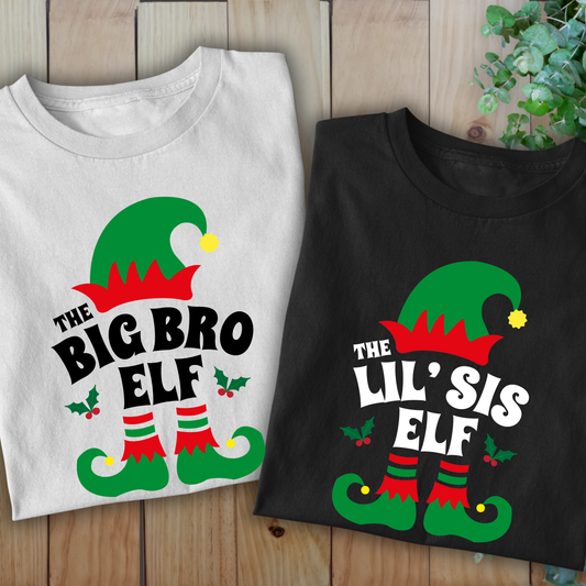 Personalised Christmas Elf T-Shirts