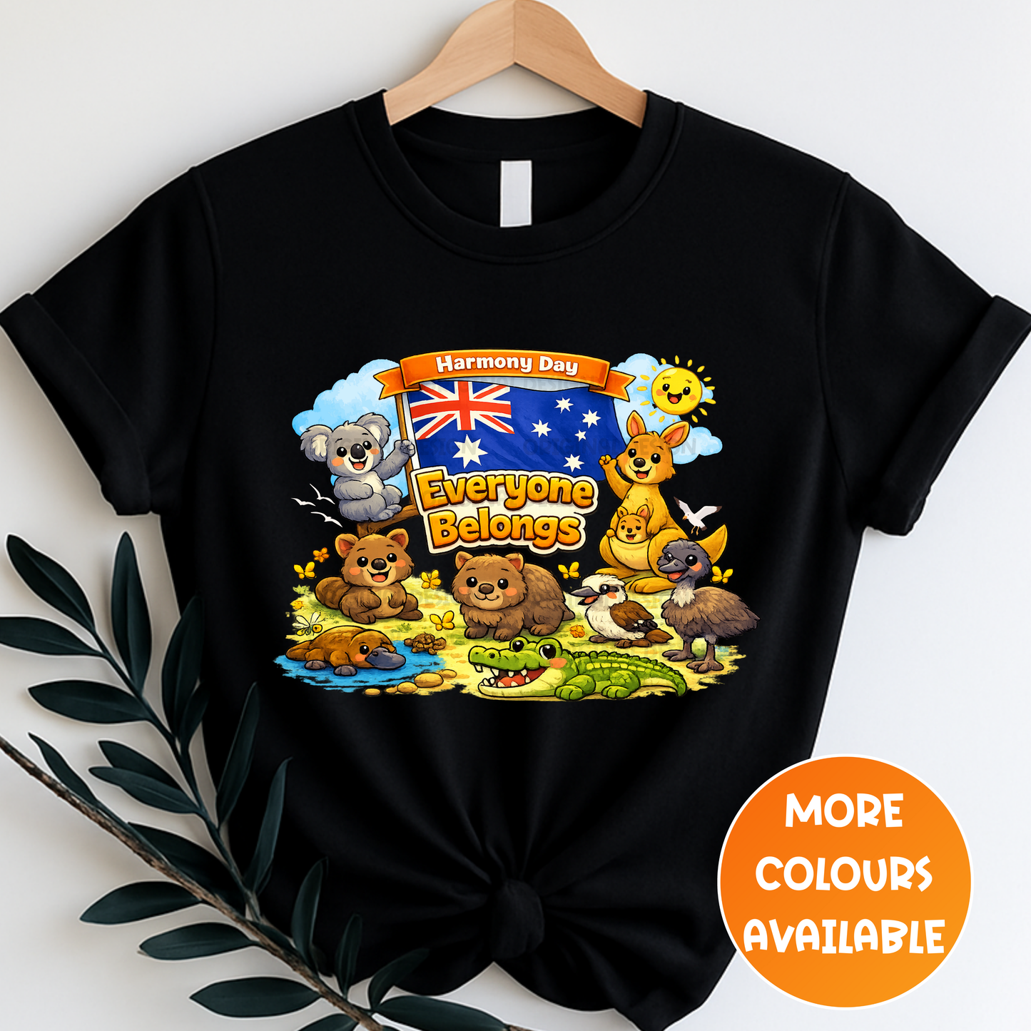 Harmony Day Australian Animals T-Shirt