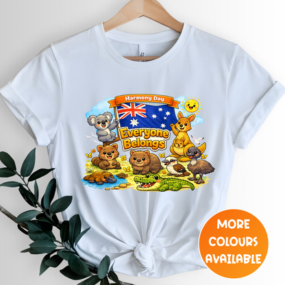 Harmony Day Australian Animals T-Shirt