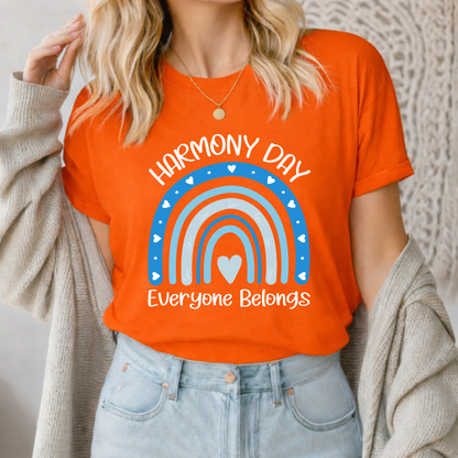 Harmony Day Rainbow T-Shirt