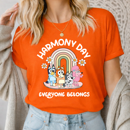 Harmony Day Bluey T-Shirt