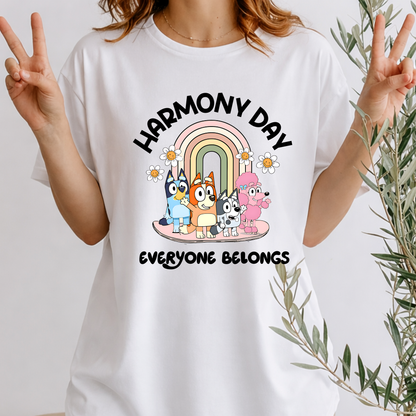 Harmony Day Bluey T-Shirt