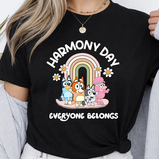 Harmony Day Bluey T-Shirt