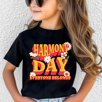 Harmony Day Flower T-Shirt