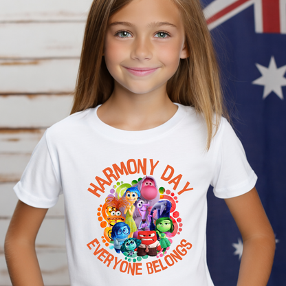 Harmony Day Inside Out T-Shirt