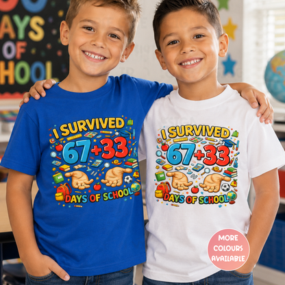 100 Days of School 67 Shirt