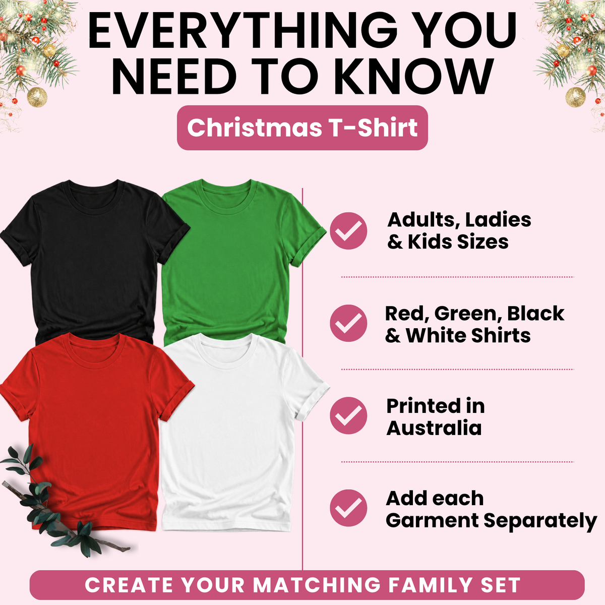 Aussie Christmas Crew 2026 T-Shirt
