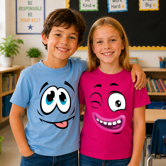 Funny Face Character Shirts