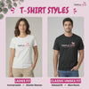 Ladies and unisex T-shirt fit comparison guide
